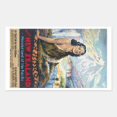 Neuseeland: Wunderland im Pazifik Rechteckiger Aufkleber (Vorderseite)
