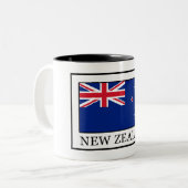 Neuseeland Zweifarbige Tasse (Vorderseite Links)