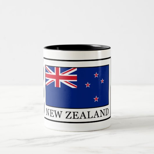 Neuseeland Zweifarbige Tasse (Mittel)