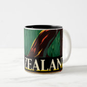 Neuseeland Zweifarbige Tasse (VorderseiteRechts)