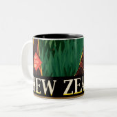 Neuseeland Zweifarbige Tasse (Vorderseite Links)