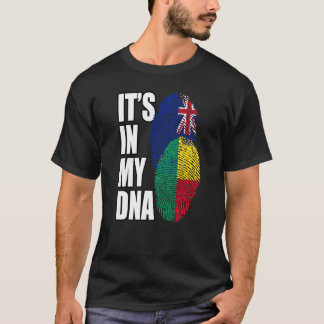Neuseeländer und Beniner Mix DNA-Flagge Erbe T-Shirt