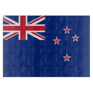 Neuseelandflagge Schneidebrett