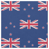 Neuseelandflagge Stoff (Nahaufnahme)