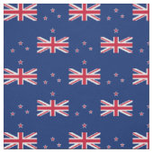 Neuseelandflagge Stoff (Muster)