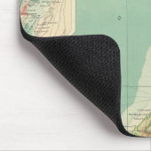 neuseeländische Atlantikkarte Mousepad (Ecke)