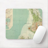 neuseeländische Atlantikkarte Mousepad (Mit Mouse)