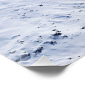 Neuseeländische Berge Poster (Ecke)