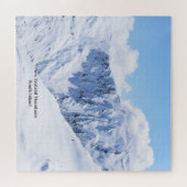 Neuseeländische Berge Puzzle (Horizontal)