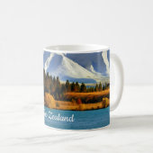 Neuseeländische Berglandschaft Kaffeetasse (VorderseiteRechts)