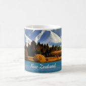 Neuseeländische Berglandschaft Kaffeetasse (Mittel)