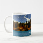 Neuseeländische Berglandschaft Kaffeetasse (Links)
