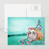 Neuseeländische Collage Postkarte (Vorne/Hinten)