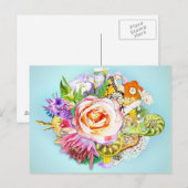 Neuseeländische Collage Postkarte (Vorne/Hinten)