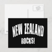 Neuseeländische Felsen! Postkarte (Vorne/Hinten)