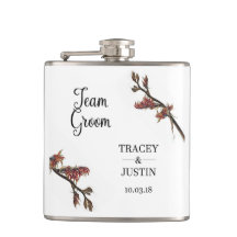 Neuseeländische Flachs-Blume-Hip-Flasche