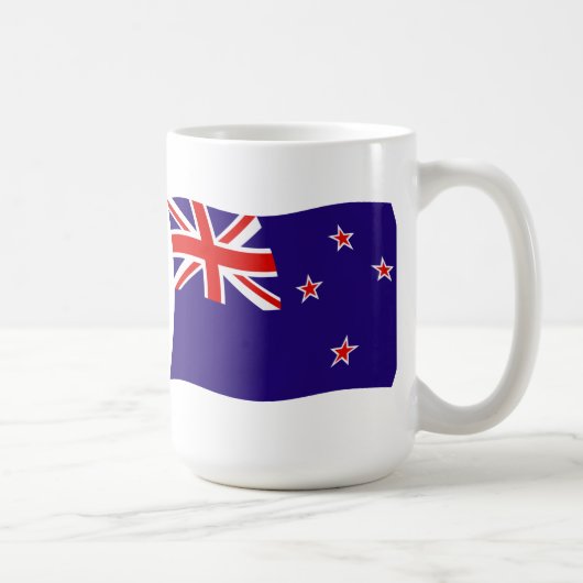Neuseeländische Flag-Tasse Kaffeetasse (Rechts)