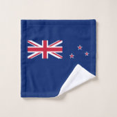 Neuseeländische Flagge Badhandtuch Set (Waschlappen)