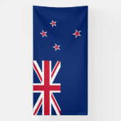 Neuseeländische Flagge Banner (Vertikal)