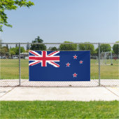 Neuseeländische Flagge Banner (Insitu)