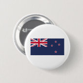 Neuseeländische Flagge Button (Vorne & Hinten)