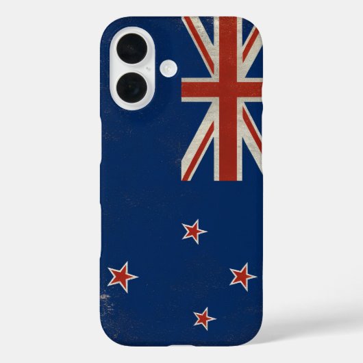 Neuseeländische Flagge Case-Mate iPhone Hülle (Rückseite)