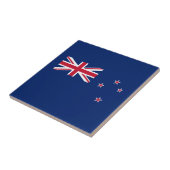 Neuseeländische Flagge Fliese (Seite)