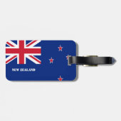 Neuseeländische Flagge Gepäckanhänger (Rückseite horizontal)