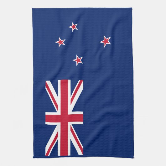 Neuseeländische Flagge Geschirrtuch (Vertikal)
