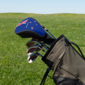 Neuseeländische Flagge, Golf-Kiwi / Golf Clubs Abd Headcover (In SItu)