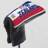 Neuseeländische Flagge Herrliche Patriotic Golf He Golf Headcover (3/4 Vorderseite)