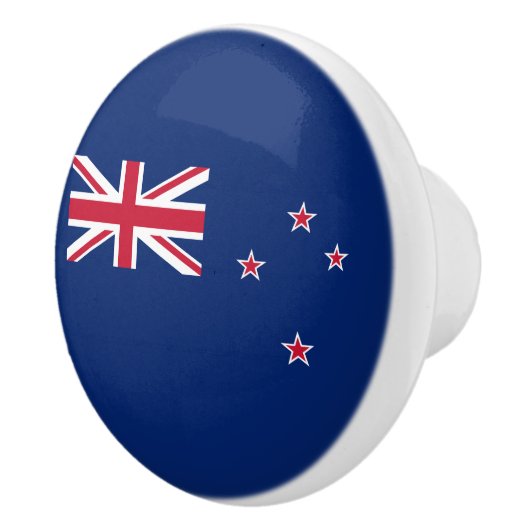 Neuseeländische Flagge Keramikknauf (Rechts)