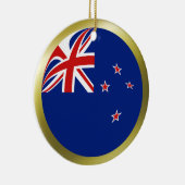 Neuseeländische Flagge Keramikornament (Rechts)