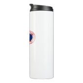 Neuseeländische Flagge Kletterer Carabiner Thermosbecher (Nach rechts gedreht)