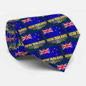 Neuseeländische Flagge Krawatte (Gerollt)