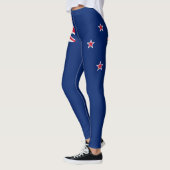 Neuseeländische Flagge Leggings (Links)