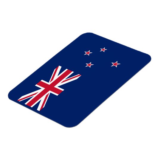 Neuseeländische Flagge Magnet (Linke Seite)