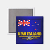 Neuseeländische Flagge Magnet (Vorderseite/Rückseite)
