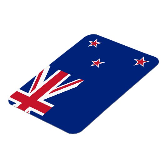 Neuseeländische Flagge Magnet (Linke Seite)