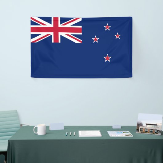 Neuseeländische Flagge (NZ) Banner (Messeveranstaltung)