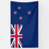Neuseeländische Flagge (NZ) Banner (Vertikal)