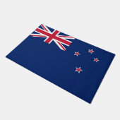 Neuseeländische Flagge (NZ) Fußmatte (Schrägansicht)