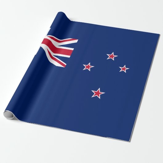 Neuseeländische Flagge (NZ) Geschenkpapier (Ungerollt)