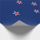 Neuseeländische Flagge (NZ) Geschenkpapier (Ecke)