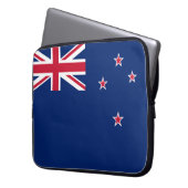 Neuseeländische Flagge (NZ) Laptopschutzhülle (Vorderseite Links)