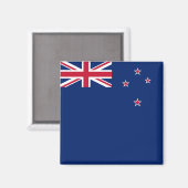 Neuseeländische Flagge (NZ) Magnet (Vorderseite/Rückseite)
