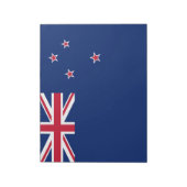 Neuseeländische Flagge (NZ) Notizblock (Rotiert)