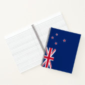 Neuseeländische Flagge (NZ) Notizblock (Innenseite)