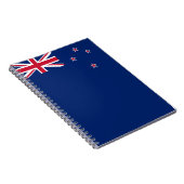 Neuseeländische Flagge (NZ) Notizblock (Rechte Seite)