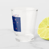 Neuseeländische Flagge (NZ) Schnapsglas (Rechts)